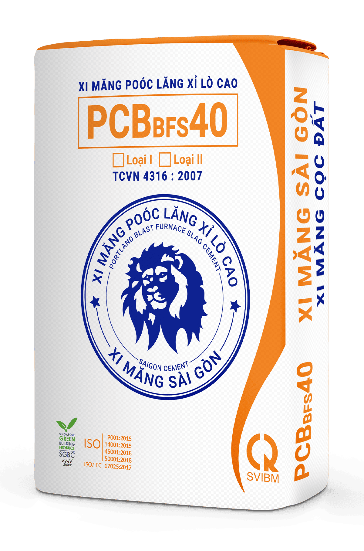 Xi măng Poóc Lăng Xỉ lò cao